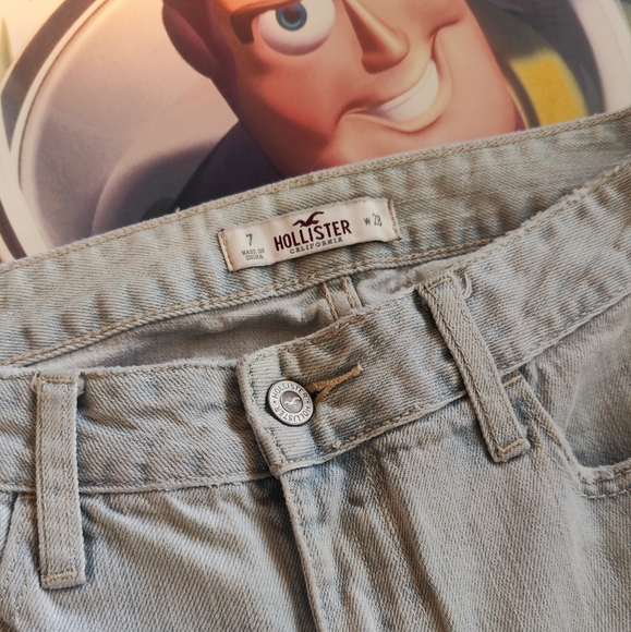 Hollister women's ripped jeans color us size 28 in good condition - Picture 6 of 7